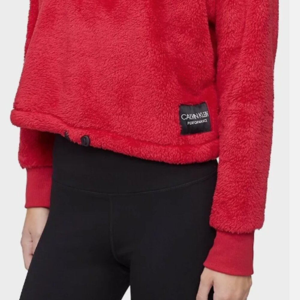 Calvin Klein Performance, Red Pullover - Picture 3 of 6